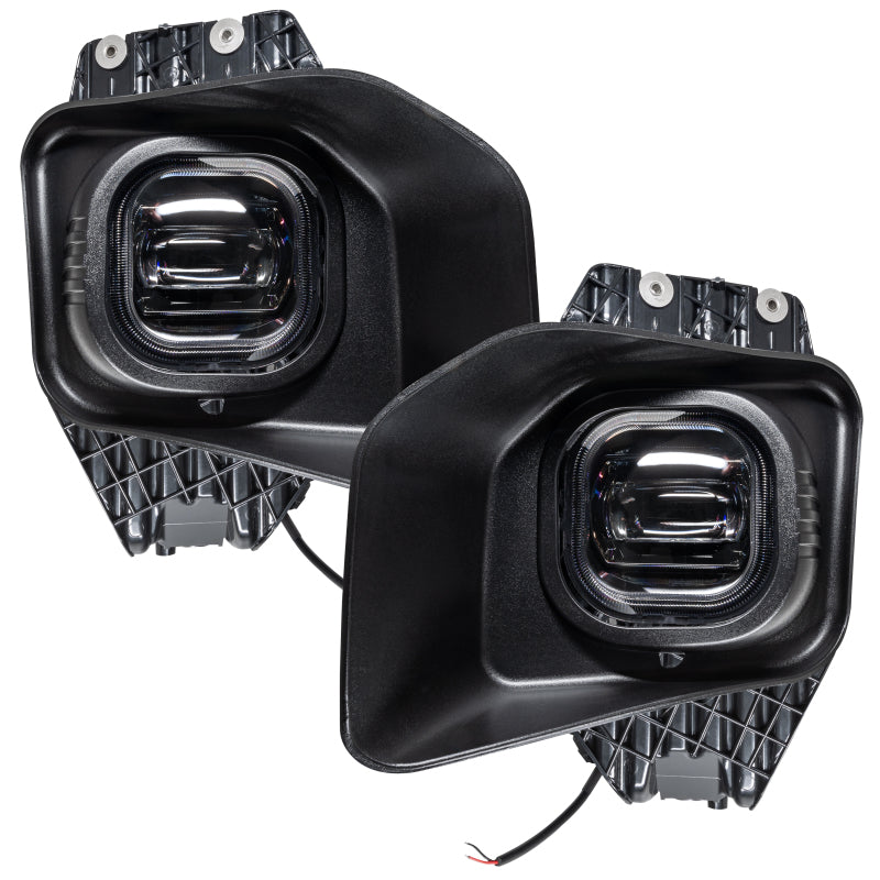 Oracle Lighting Fog Light Assembly - 1500 Lumens - LED - Plastic - Black - Super Duty - (Pair)