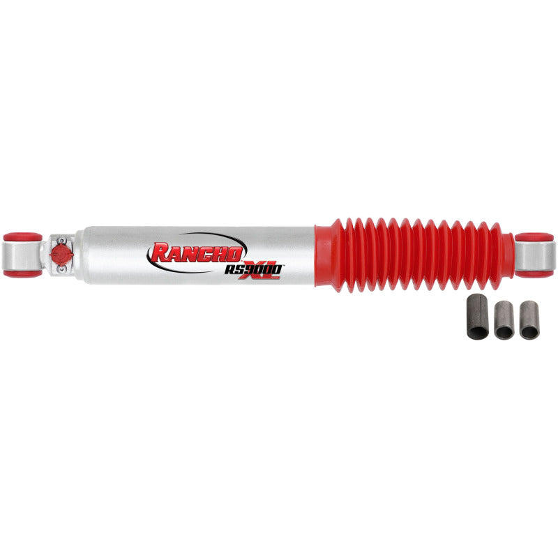 Rancho RS9000XL Series Tritube Shock - 15.140 in Compressed / 23.750 in Extended - 2.75 in OD - Adjustable - Silver Paint