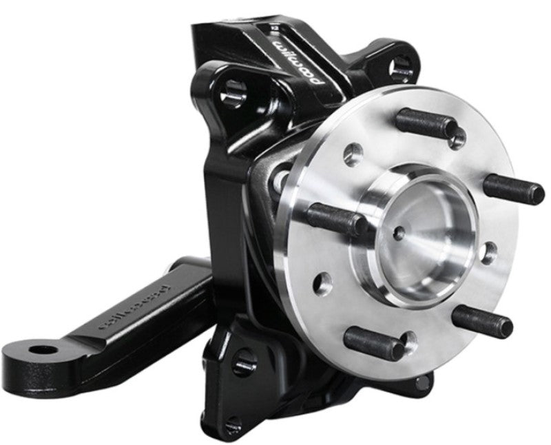 Wilwood C10 Pro 2.5" Drop Spindle - Aluminum - Black Powder Coat - GM Full-Size Truck 1963-70