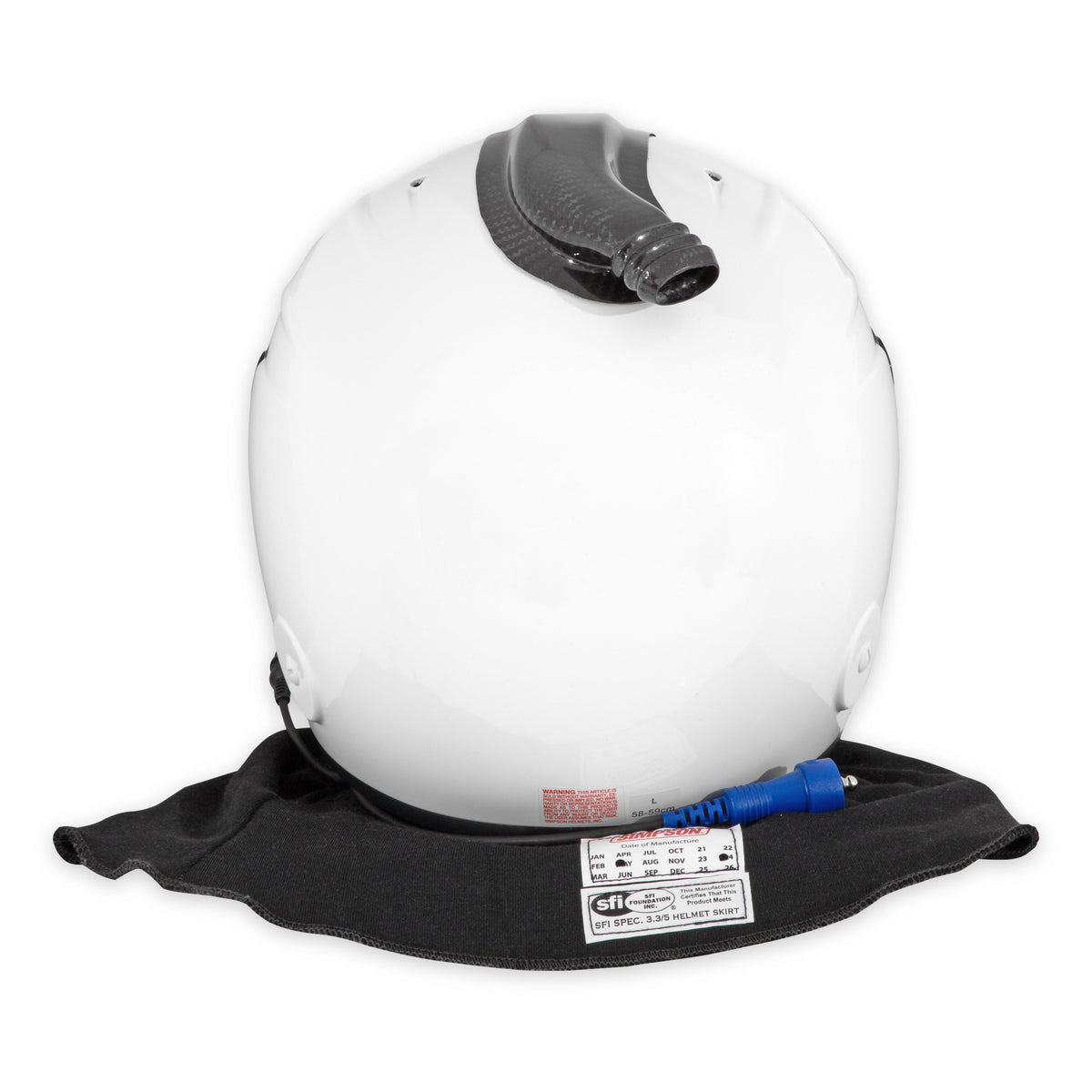 Simpson Desert Devil 3.0 Helmet - White