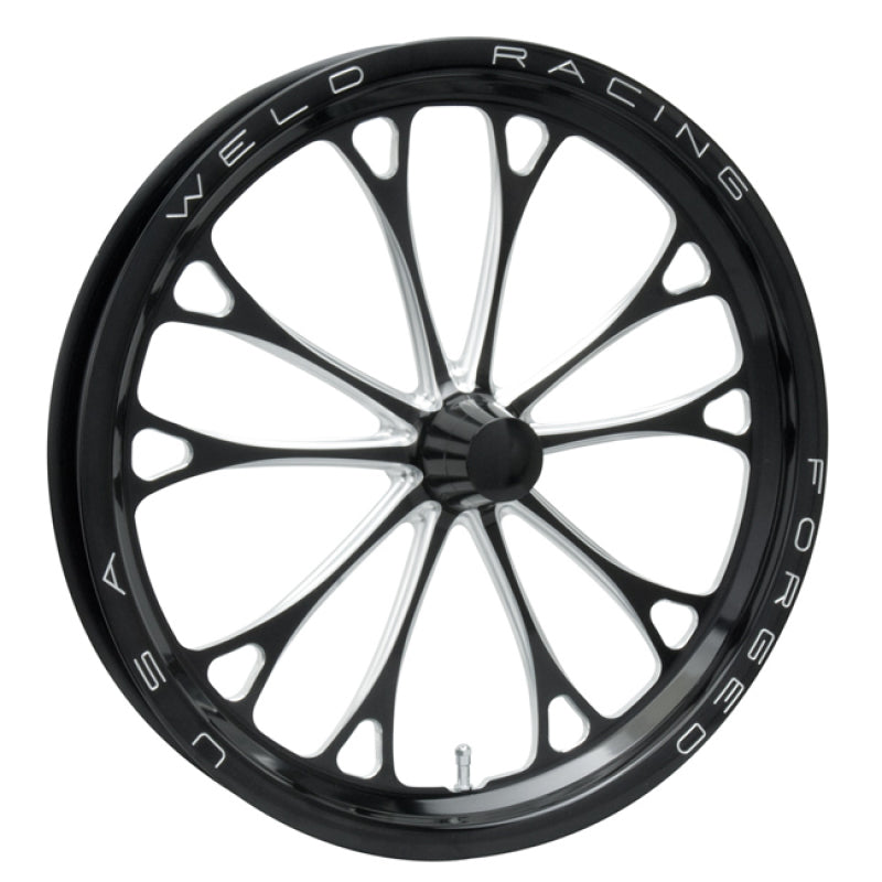 Weld Racing 84B-17001 Weld Racing V Series Frontrunner Black Anoodized ...