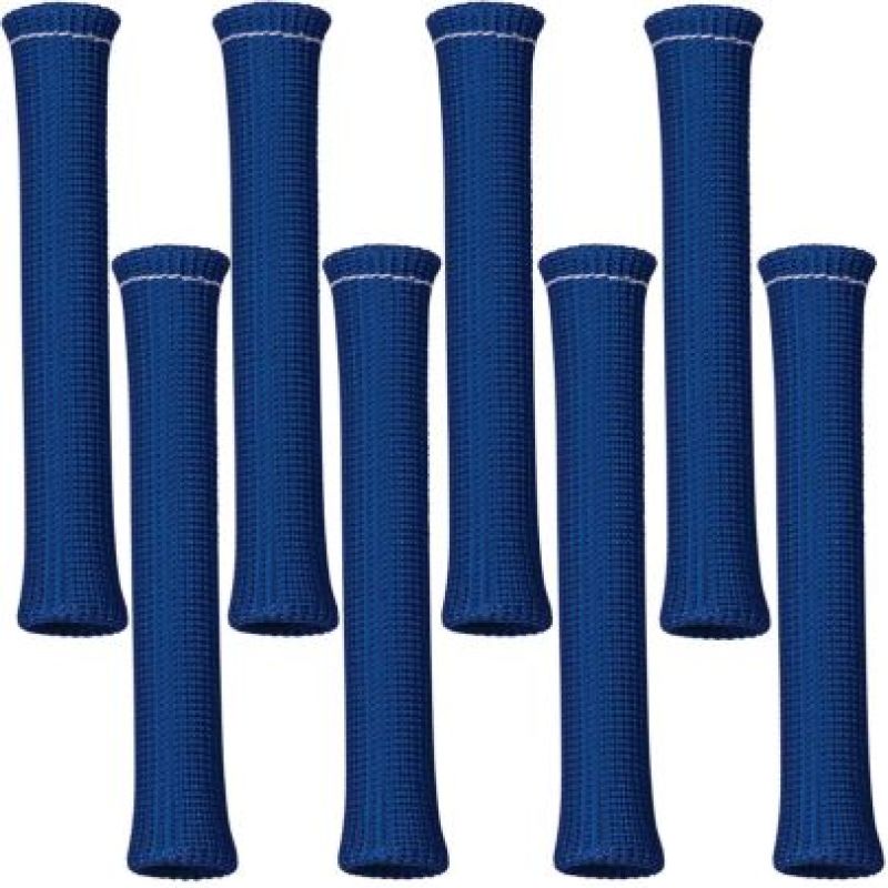 Moroso Spark Plug Boot Protectors - High Temperature - Blue (Set of 8)