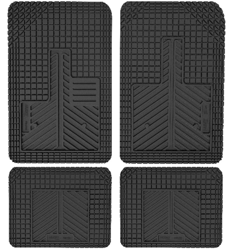 Husky Liners Uni-Fit Trim to Fit Floor Liner - Front/Rear - Black (Pair)