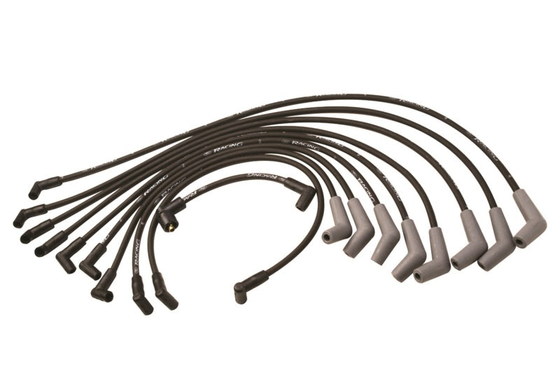 Ford Racing 9mm Spark Plug Wire Set - SB Ford 5.0, 5.8L V-8 Engine - Black - 45 Boot