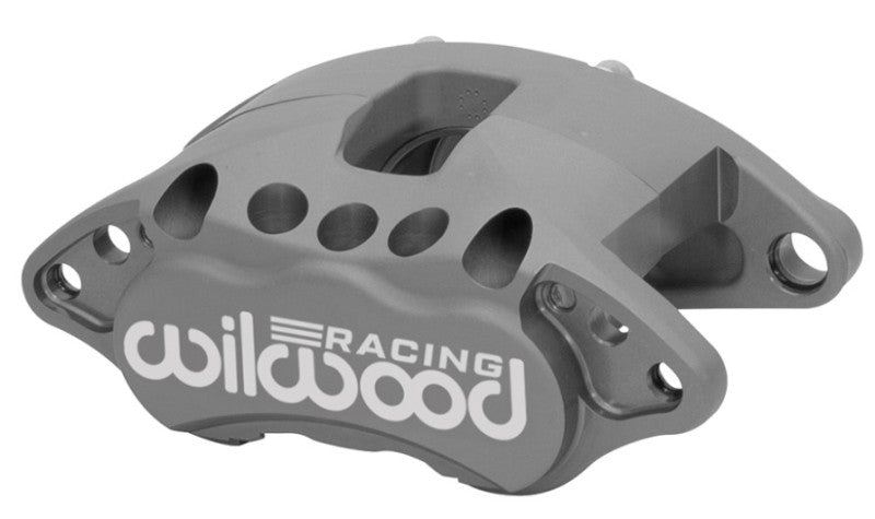 Wilwood D52-R Brake Caliper - 1 Piston - Gray Anodized - 12.190 in OD x 0.810 in Thick Rotor - 7.060 in Floating Mount 120-15607