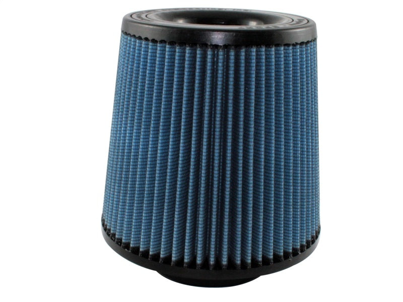 aFe Power Magnum FLOW Pro 5R Air Filter Element - Conical - 8-1/2" Base Diameter - 7" Top Diameter - 8" Tall - 4-1/2" Flange - Reusable Cotton - Blue