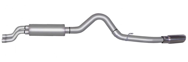 Gibson Cat-Back Single Exhaust System - 4 in Tailpipe - 5 in Tips - GM Fullsize Truck 2001-07