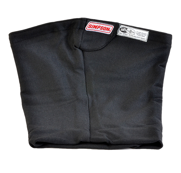 Simpson CarbonX® Helmet Skirt - SFI 3.3/10 - Black