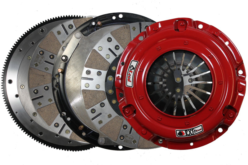 McLeod RST Clutch Kit - Twin Disc - 9-11/16" Diameter - 1-1/8 x 26 Spline - Rigid Hub - Organic - Ford Modular