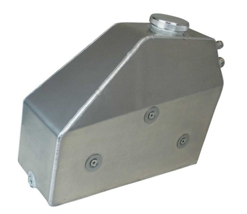 Moroso Dry Sump Oil Tank - 24 Quart - 13 in Tall - 17 in L - 6-1/4 in W - 12 AN Male O-Ring Inlet - 1 in Male Hose Barb Outlet