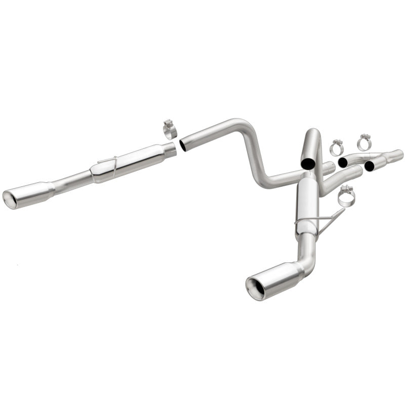 Magnaflow Stainless Steel Cat-Back Performance Exhaust System - 4 in. x 9 in. x 14 in. Dual Muffler