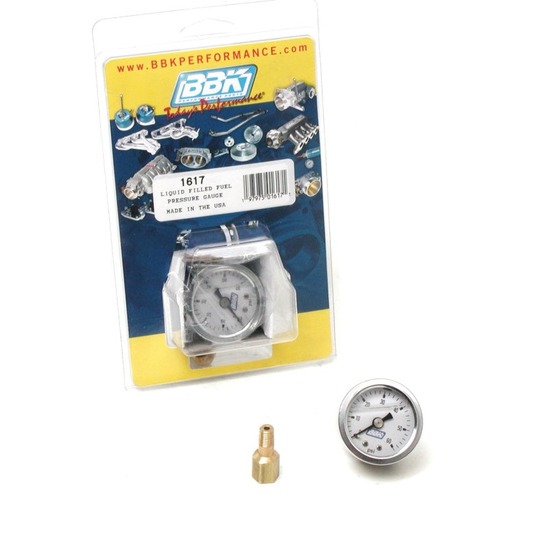 BBK Performance Fuel Pressure Gauge Kit - Liquid Filled