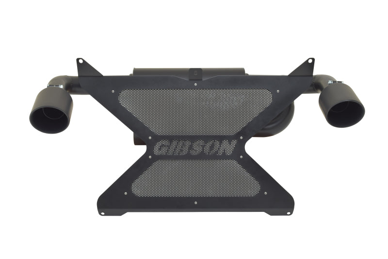 Gibson Can-Am UTV Dual Exhaust Black Ceramic