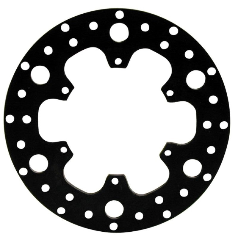 Wilwood Drilled Steel Rotor - 10.25" Diameter - .350" Width - 6 x 5.50" Bolt Circle - .325" Hole Type - 4.94" Lug I.D. - 4.7 lbs.