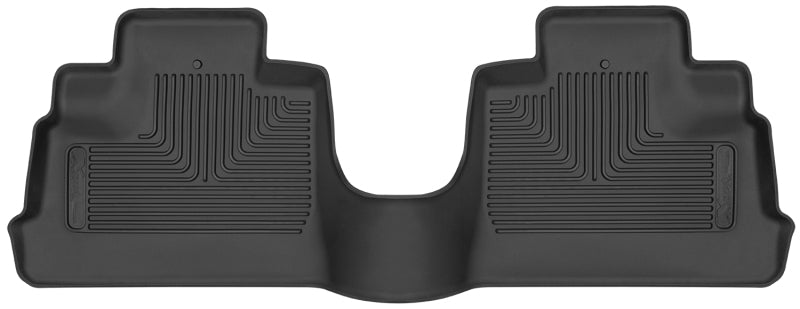 Husky Liners 2nd Seat Floor Liner X-Act Contour Plastic Black - 4 Door