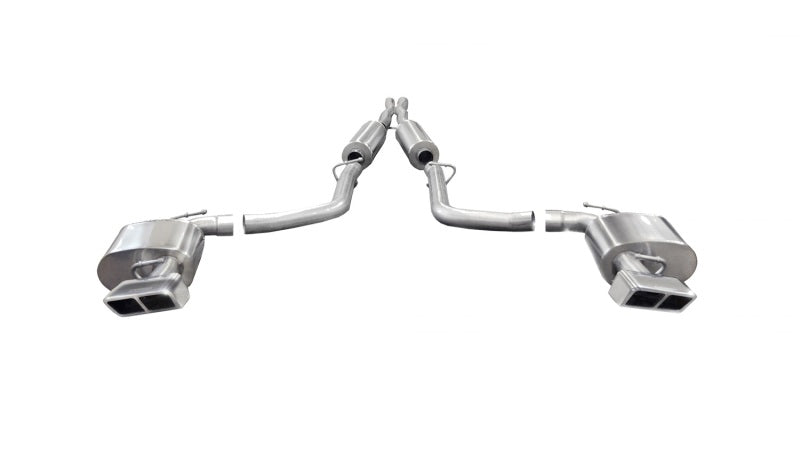 Corsa Performance Exhaust 11- Challenger 6.4L Cat Back Exhaust