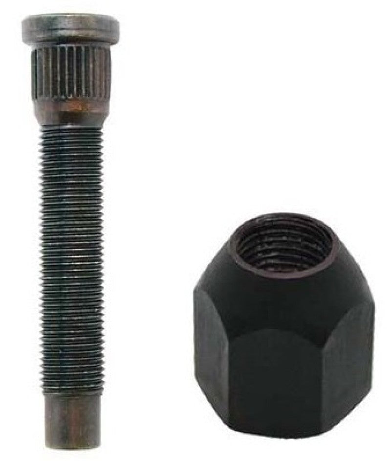 Moroso Performance Products 7/16-20" Thread Lugnut/Wheel Stud 2.875" Long 0.480" Knurl Lugnuts - Steel