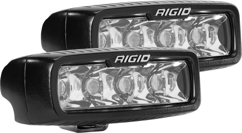 Rigid Industries LED Lights Pair SR-Q Series Spot Pattern