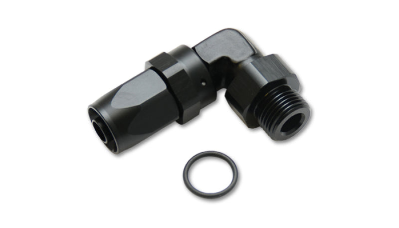 Vibrant Performance Male -06 AN x 3/4-16 90 Degree Hose End Fitting