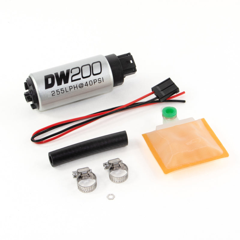 DeatschWerks DW200 Electric In-Tank Fuel Pump - 255 lph - Gas / Ethanol - Universal