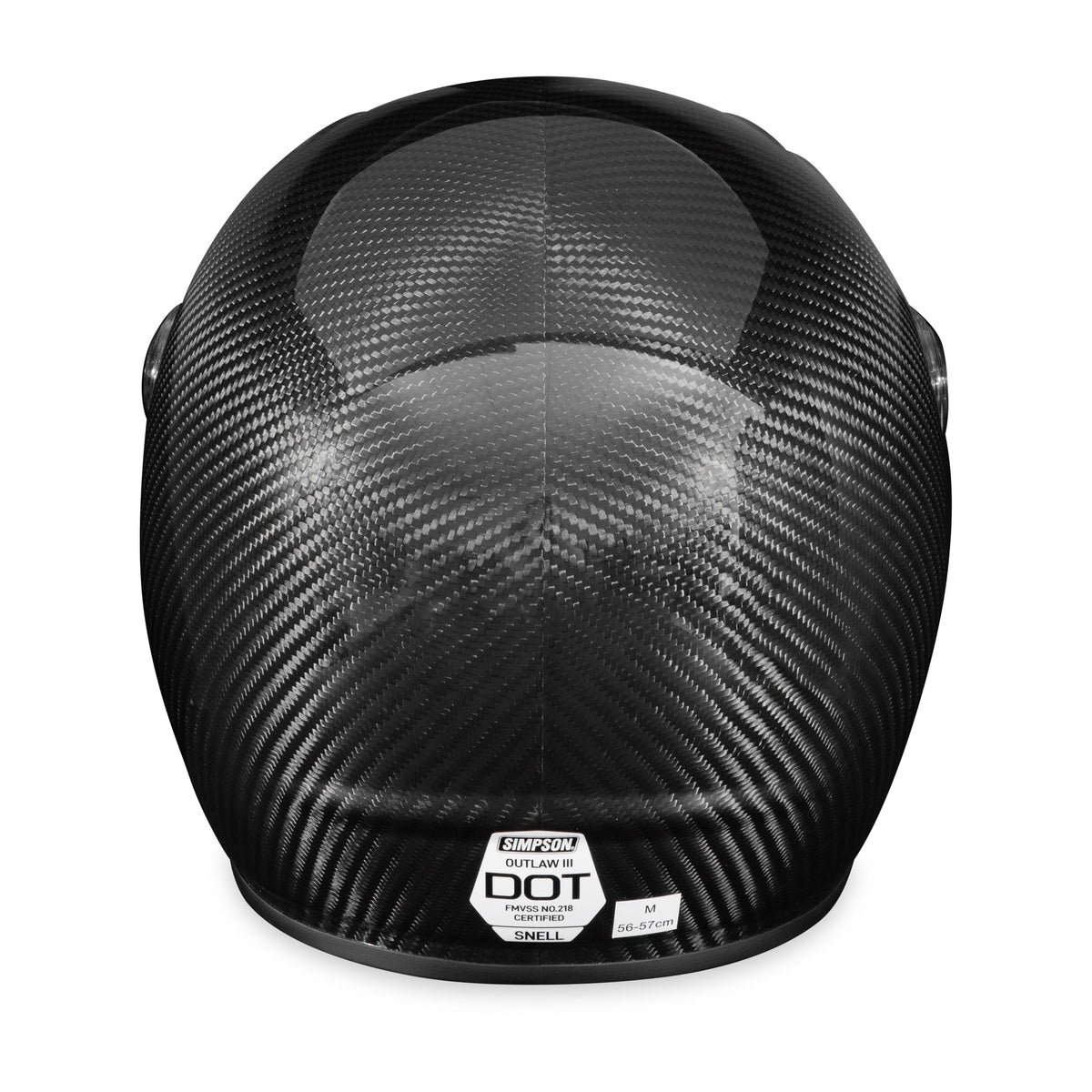 Simpson Outlaw Bandit 3.0 Helmet - Carbon Fiber
