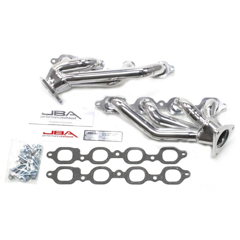 JBA Cat4ward Headers - 1.625 in Primary - 2.5 in Collector - GM LS-Series - GM Fullsize SUV / Truck 2014-17 1850S-4JS - Pair