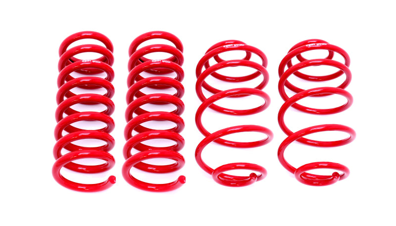 BMR Suspension Lowering Springs - 2" Drop  - Red - 1967-72 GM A-Body