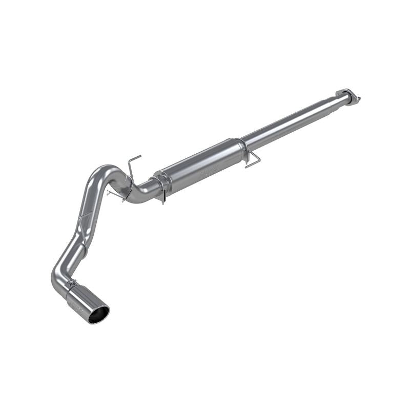 MBRP Installer Series Cat-Back Exhaust System - 4 in Diameter - Stainless Tip - Ford EcoBoost V6 - Ford Fullsize Truck 2015-20