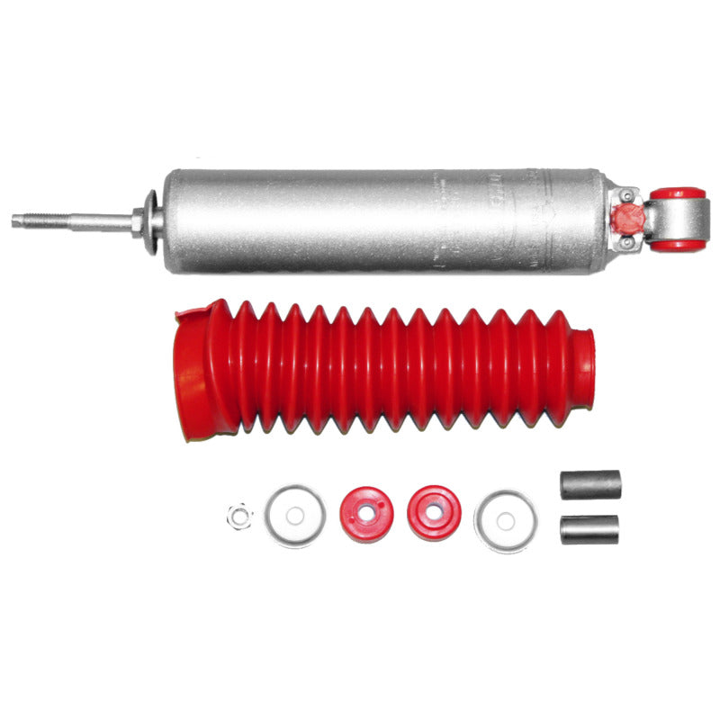 Rancho RS9000XL Series Shock - Tritube - 12.370" Compressed/18.670" Extended - 2.75" OD - Adjustable - Steel - Silver Paint