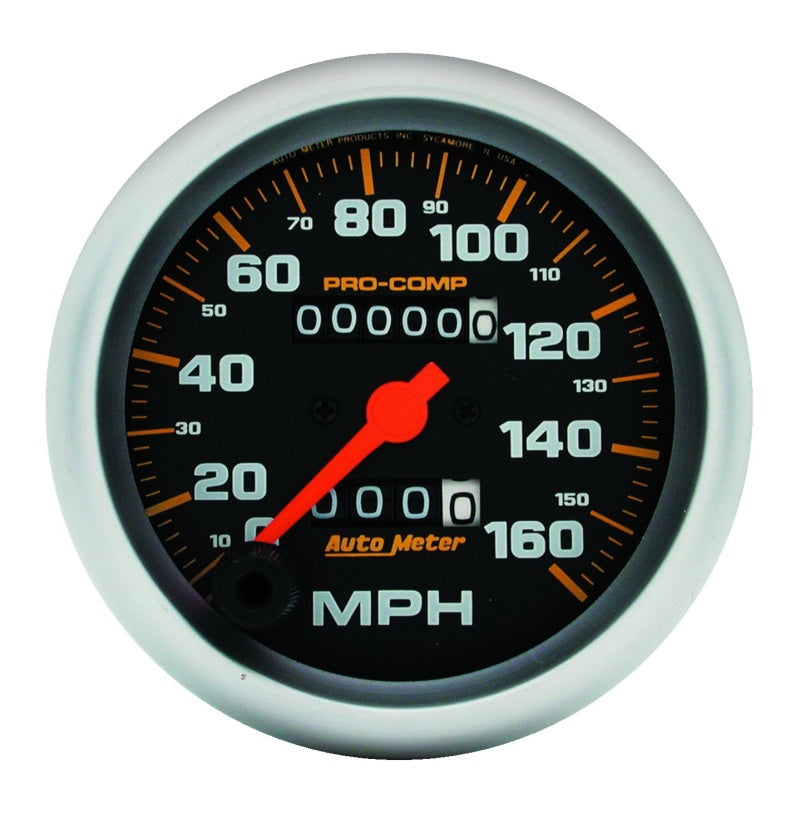 Auto Meter Pro-Comp Mechanical In-Dash Speedometer - 3-3/8 in.