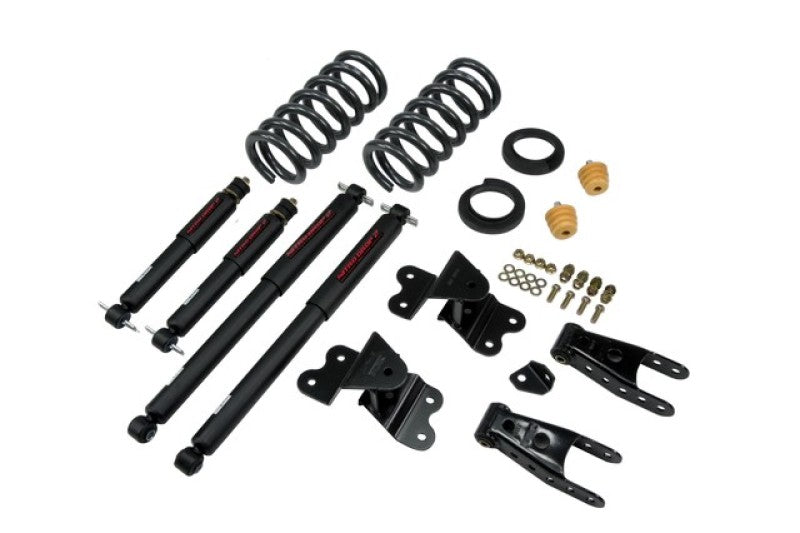 Belltech Lowering Kit - 3" Front / 4" Rear -GM Full-Size Truck 1988-98