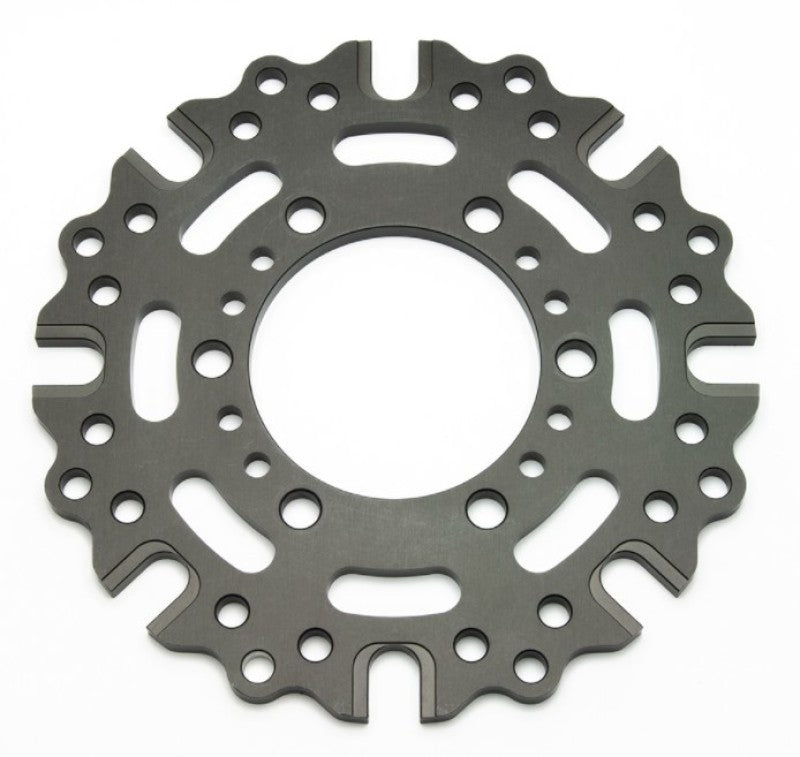 Wilwood Brake Rotor Adapter - 3.37 x 2.28 to 8 x 7.000" Rotor Bolt Pattern - Aluminum - Gray