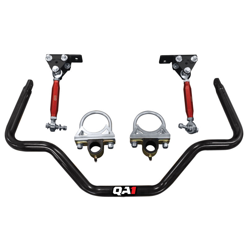 QA1 Sway Bar - Rear - 1-1/4" Diameter - Steel - Black Powder Coat - GM Full-Size Truck 1973-87