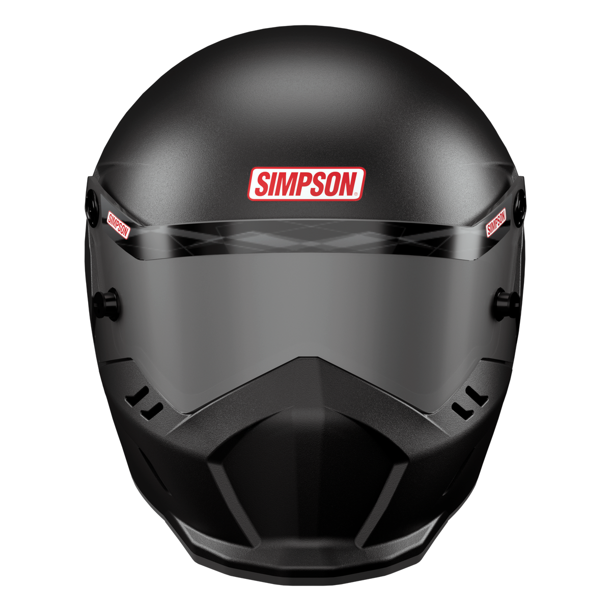 Simpson Kingsnake Helmet - Matte Black