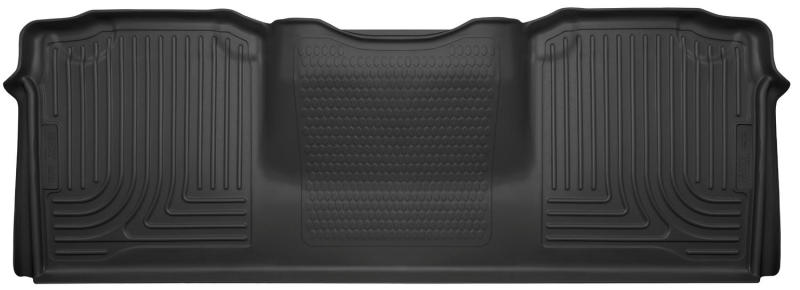 Husky Liners WeatherBeater 2nd Row Floor Liner - Black - Mega Cab - Dodge Ram Fullsize Truck 2010-18