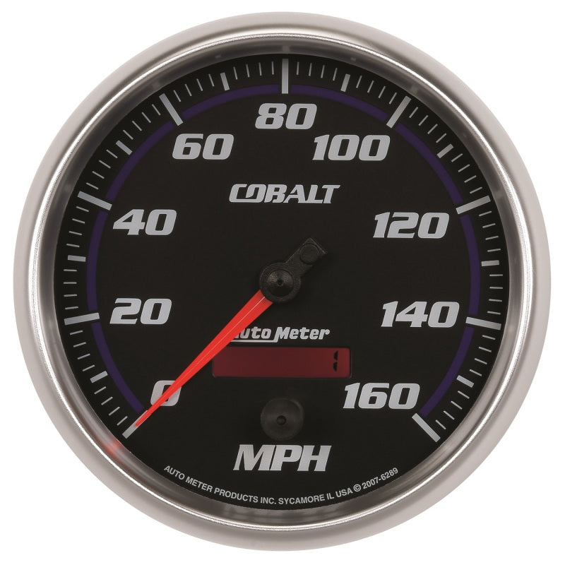 Auto Meter Cobalt Programmable Speedometer - 5 in.