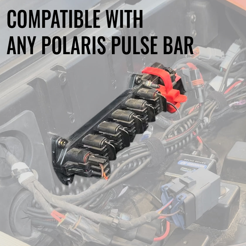 Rugged Radios USB Rocker Switch Hub Kit for UTV Pulse Bars SW-RS-USB-POL