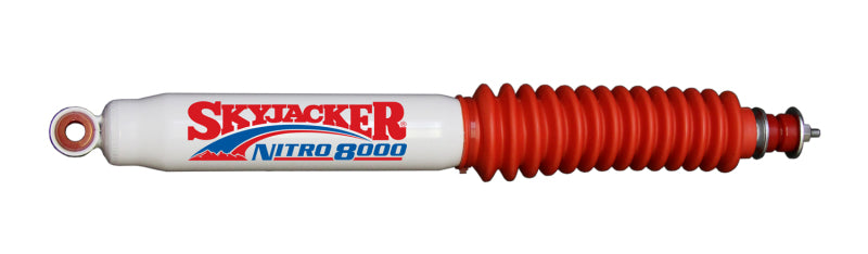 Skyjacker Nitro 8000 Twintube Shock - 10.02 in Compressed / 15.69 in Extended - 2.01 in OD - White Paint N8052