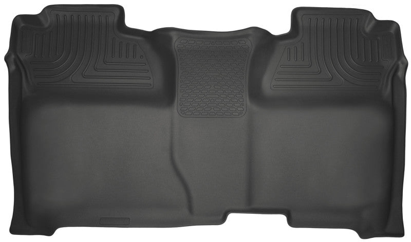 Husky Liners Weatherbeater 2nd Row Floor Liner - Black - Crew Cab - GM Fullsize Truck 2014-19 19231