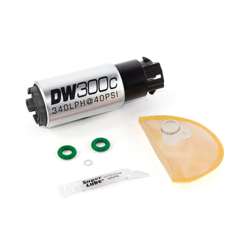 DeatschWerks DW300C Electric In-Tank Fuel Pump - 340 lph - Gas / Ethanol - Subaru WRX / STI / Legacy GT / Pontiac GTO 2004-15