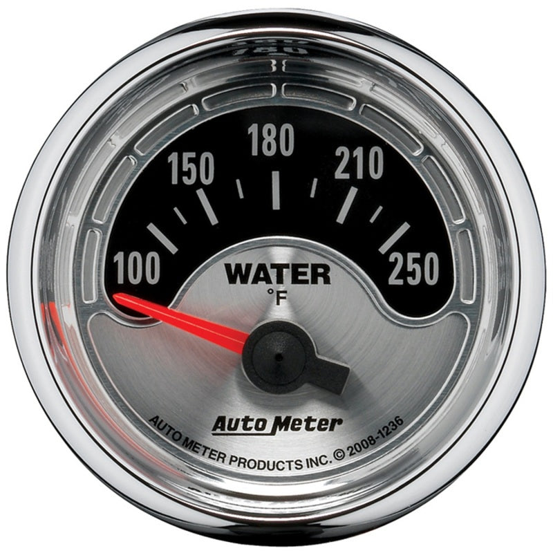 Auto Meter American Muscle Water Temperature Gauge - 2-1/16"