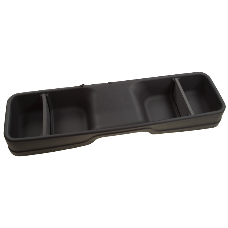 Husky Liners GearBox Underseat Storage Box - Black / Textured - Extended Cab - GM Fullsize Truck 1999-2007