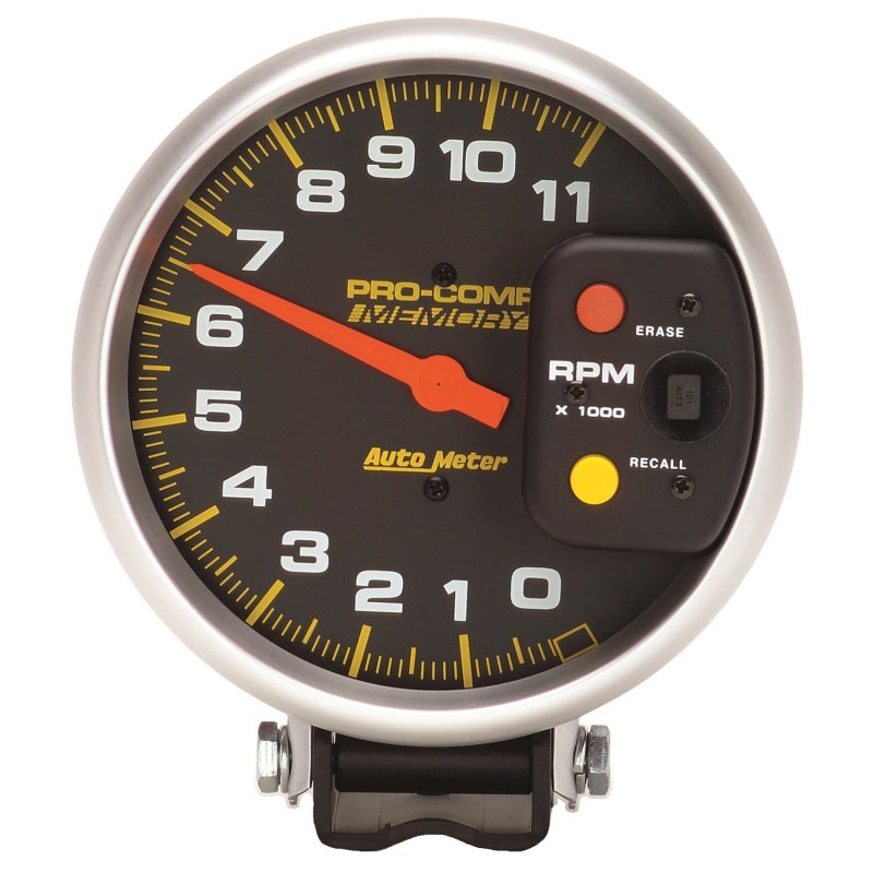 Auto Meter 11,000 RPM Pro-Comp 5" Monster Memory Tachometer