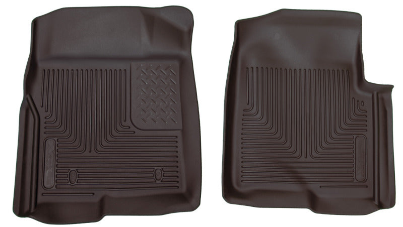 Husky Liners X-Act Contour Front Floor Liner - Black - Ford Fullsize Truck 2009-13 - Pair