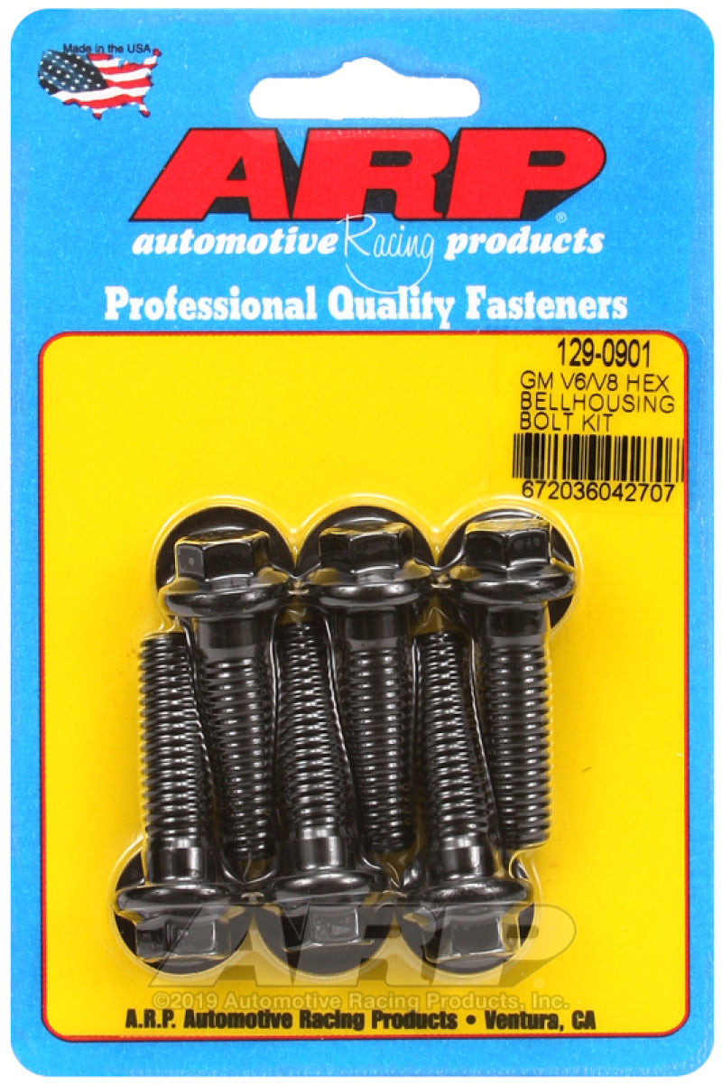 ARP Bellhousing Bolt Kit - 6 Point GM V6/V8