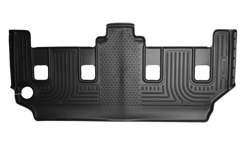 Husky Liners 3rd Seat Floor Liner Weatherbeater Plastic Black - Chrysler/Dodge Compact Van 2008-15