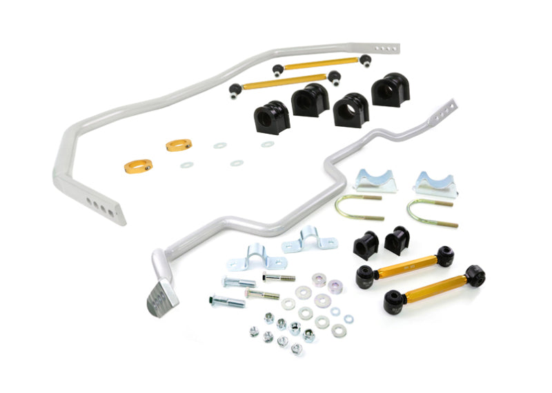 Whiteline Performance 05-14 Mustang Sway Bars Front 33mm / Rear 27mm