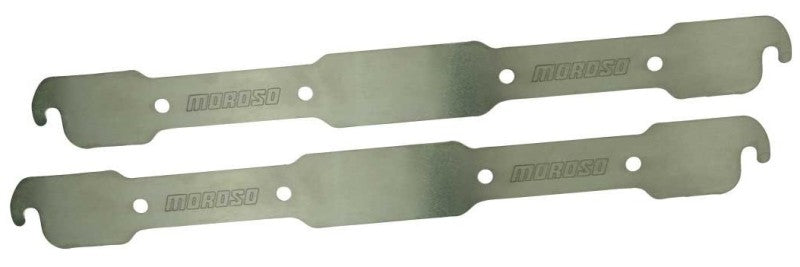 Moroso Exhaust Port Blockoff - 1-Piece - Mopar B/RB-Series (Pair)