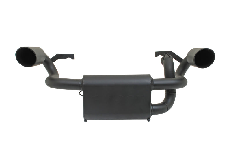 Gibson Dual Exhaust System - Black Ceramic - Polaris UTV 2015-17