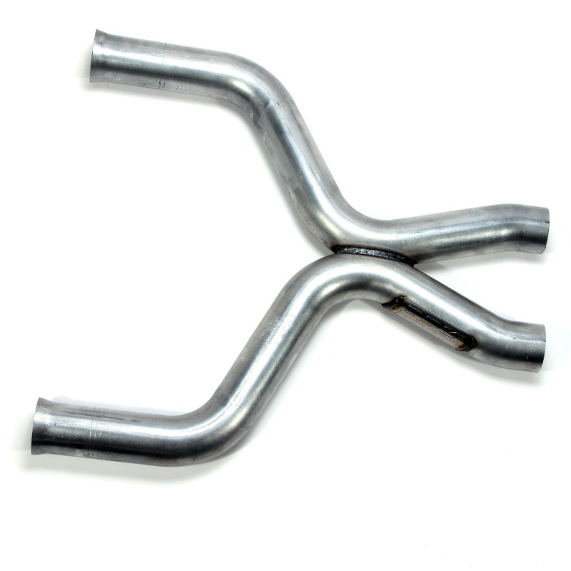 BBK Performance High-Flow After Cat Exhaust X-Pipe - 2-3/4 in Diameter - Ford Coyote - Ford Mustang 2011-14